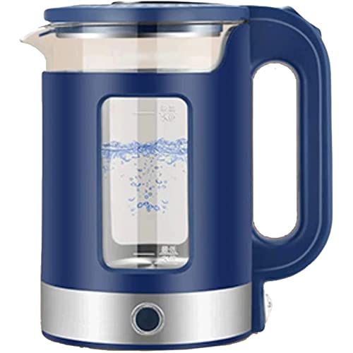 Hervidor eléctrico azul 1.6L con indicador LED