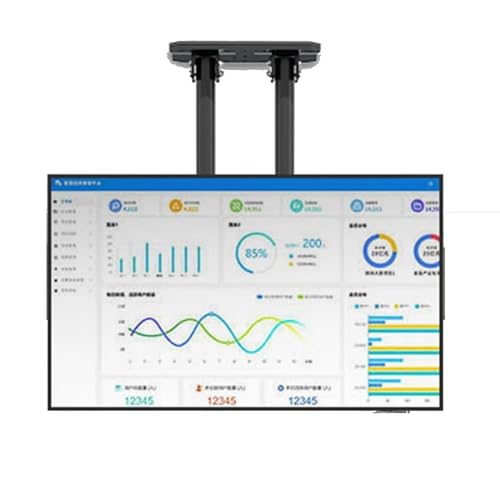 Support TV bipolaire réglable pour intégration mur ou plafond