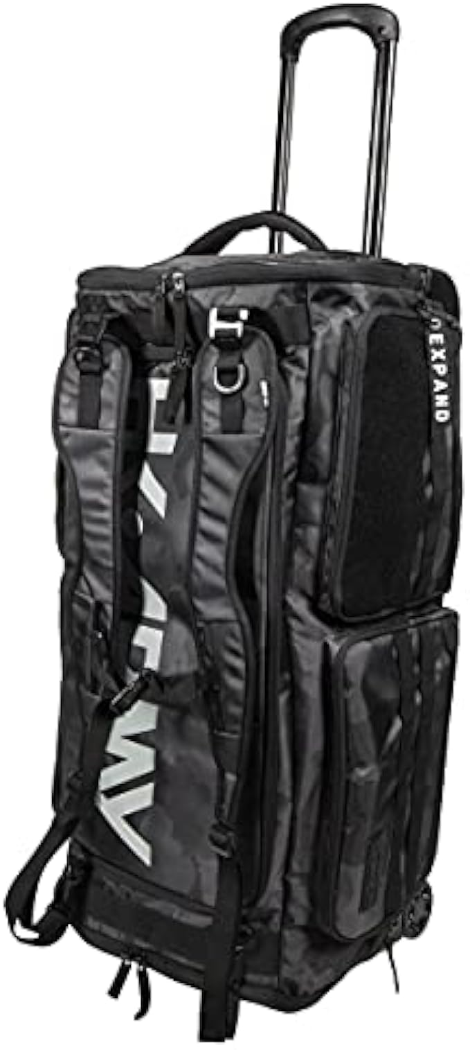 HK Army Paintball HK Army Expand 75L Roller Gear Bag Blackout