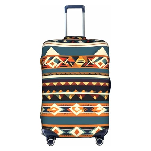 Housse de bagage amérindien élastique contre les rayures de valise 45,7 à 81,3 cm blanc