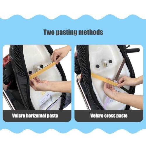 Image of Seat Cover 65 x 35 cm | PU Leather & 3D Mesh Seat Cushion Cover | Removable Washable Seat Protector for Daily Riding | Dust Resistant & Anti Scratch | Black Anti-Scratch Protection