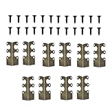 Metallischer Kantenschutz - 10 Stück Schrank Schutz Ausrüstung - Möbel Kantenschutz,für Mieter Vermieter Büroräume Wohnungen Wohnzimmer Schlafzimmer Tische Türöffnungen Flure