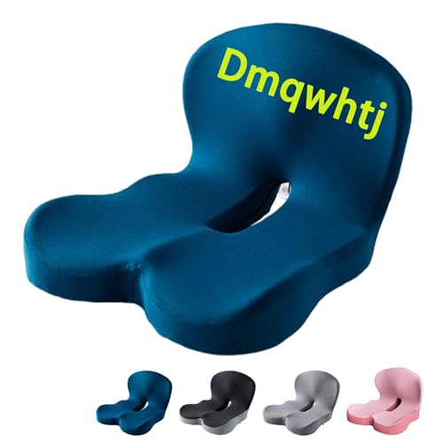 EZGHAR Back and Seat Cushion, Car Seat Cushion with Gift Box and Massager