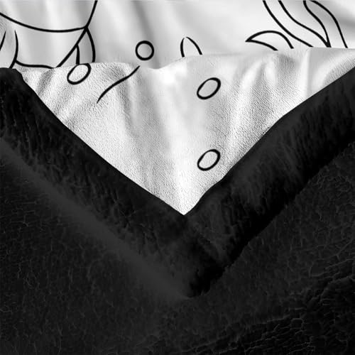 Couverture à colorier lavable et réutilisable pour lit et canapé - 8