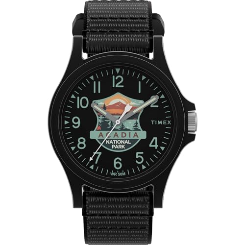 Montre Timex mixte analogique quartz japonais bracelet nylon montre unisexe fiable