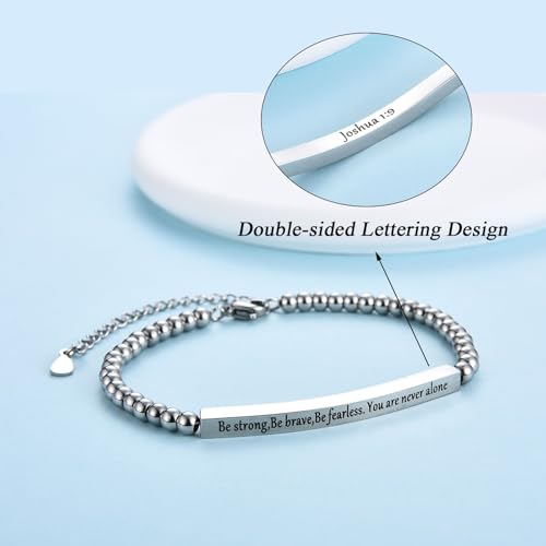 Christian Gifts for Women, Bible Verse Bracelets Religious Gifts for Women Teen Girls Her2