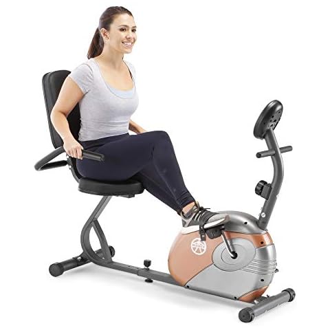 Marcy Recumbent Exercise Bike with Resistance ME-709 Cover