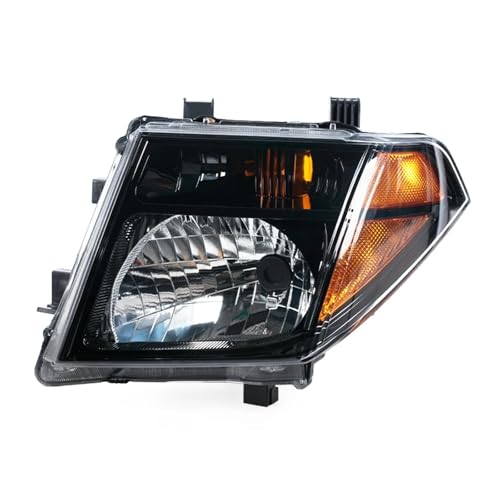 Front Bumper Headlight With Daytime Running Lights,Compatible With Nissan Navara D40 2005-2009(Black Only 1 Left)