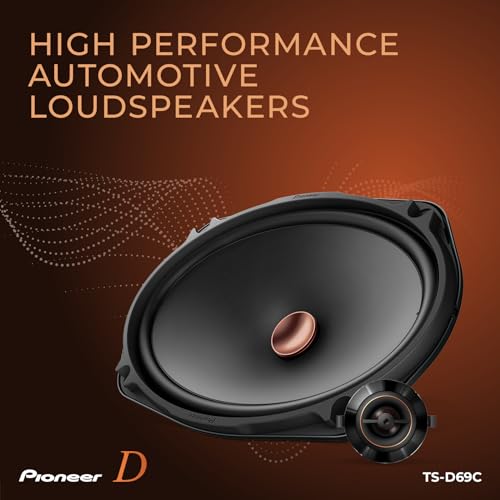 Image of PIONEER D-Series TS-D69C 6 inch x 9 inch 2-Way Speakers (Pair) - 330W Max, Crisp Highs + Clear Vocals, Ideal Factory Upgrade, Add an Amplifier for Even Better Performance