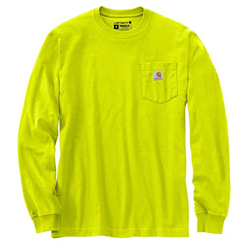 Image of Carhartt K126 Men's LS Workwear T-Shirt Midweight Jersey Fit