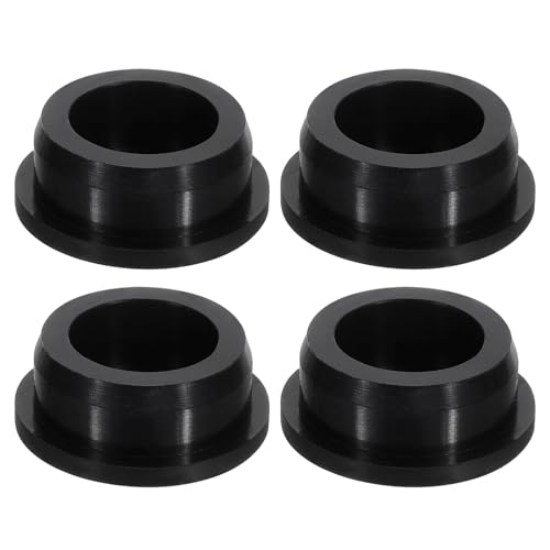 Image of uxcell 4 Pcs Black Plug Holes, Waterproof Rubber Button Plug for 34mm / 1.34 inch Hole