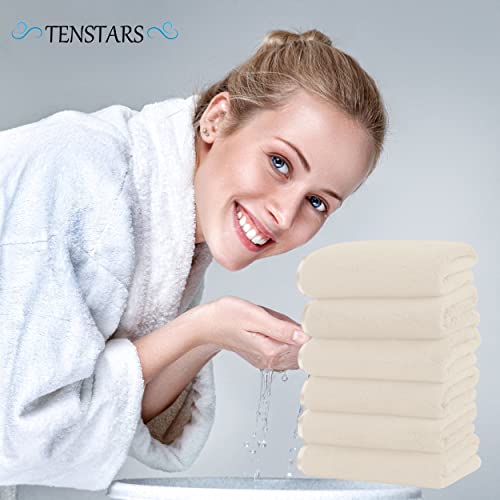 Tenstars TEN-6P-HAND-CREAM Silk Hemming Hand Towels thumb #3