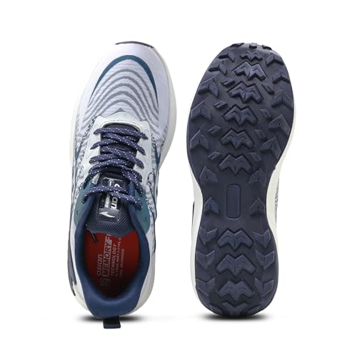 Image of ASIAN EVEREST-08 Men's Trekking Shoes | Lightweight Hiking Shoes with Superior Grip, Memory Foam Cushion | Arch Support, Durable Design Shoes for Boys