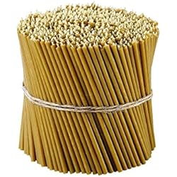 Danilovo Velas de Cera de Abejas 100% Pura, Velas de Iglesia Ortodoxa para Oración, Ritual, Navidad, N140, 50 Unidades