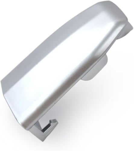 Miniatura 8 de Cubierta de cilindro de cerradura de manija de puerta delantera cromada para Cadillac Escalade 2015-2018