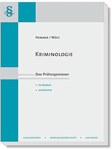 13700 - Skript Kriminologie (Skripten - Strafrecht)