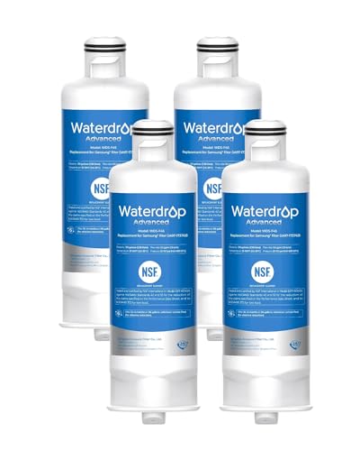 Image of Waterdrop WDS-F45 Water Filter Replacement for Samsung DA97-17376B, 4 Pack