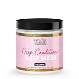 The Mane Attraction Deep Conditioning Hair Mask – Intensive Moisture & Repair Treatment for Dry, Damaged & Curly Hair – Shea Butter, Aloe & Castor Oil – Frizz Control – Silicone Free – 8oz