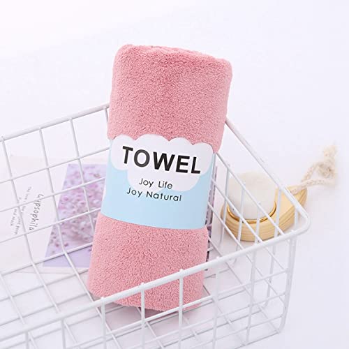 WDhomLT 4pcs Bad Handtuch Korallen Fleece Handtuch Plüsch Klassische Handtücher Weich Durable Leicht und Hoch Saugfähige… – Bild 5