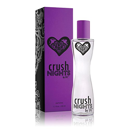 Crush Nights - by SFL - Flirty and Feminine Women's Perfume - Mandarin Sorbet, Fresh Peach Nectar, Blood Orange, Bergamot Zest, Wild Berry Blossoms - 1.7 oz