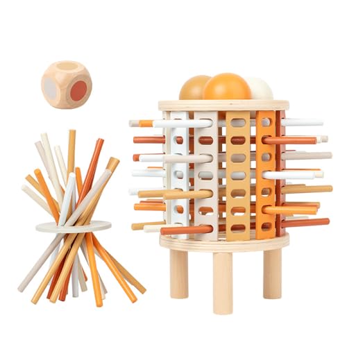 Jeu d'instruments de musique en bois HUIOP, set éducatif aux finitions soignées