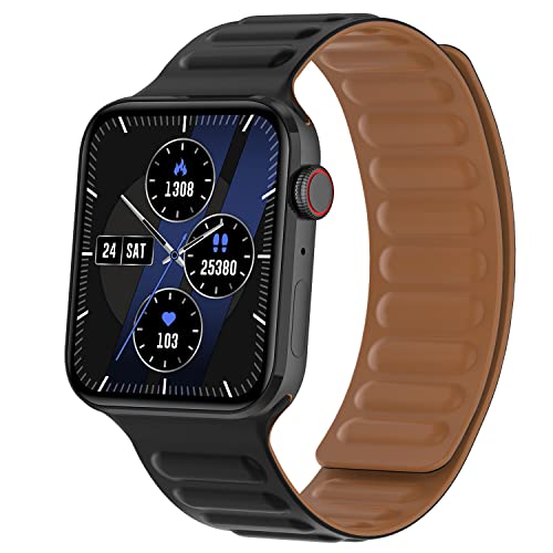 Image of Fire-Boltt Axiom Smart Watch 1.43 inch AMOLED Display, Health & Fitness Tracking, Always-On Screen, Wireless Charging, Rotating Crown, Bluetooth Calling, Metal Case Watch for Man & Woman