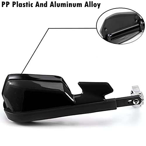 Motorcycle Black Handguards Universal 7/8" 22Mm Hand Guards Handlebar Hand Protective Guards Aluminum Brush Bar For Motocross Off-Road Pit Dirt Bike Atv #TOP1