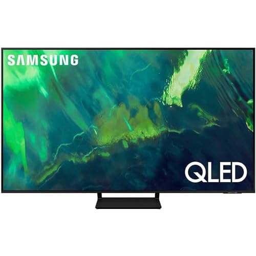 SAMSUNG 65-Inch Class QLED 4K UHD Q70A Series Dual LED Quantum HDR Smart TV with Alexa Built-In, Motion Xcelerator Turbo+, Multi View Screen (QN65Q70AAFXZA, 2021 Model)