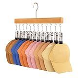 SLTS 帽子ハンガー キャップハンガー 帽子 収納 【12クリップ】【型崩れゼロ】 クリップ 吊り下げ 掛け オシャレ ナチュラル [並行輸入品]