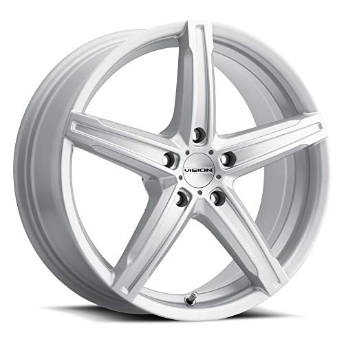 Vision 469 Boost 16x7 5x4.5' +38mm Silver Wheel Rim 16' Inch