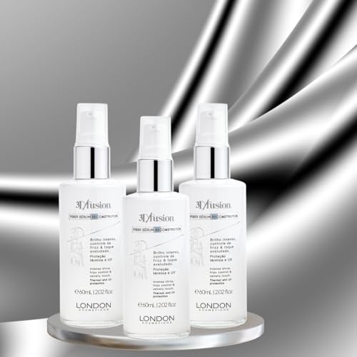 London Cosméticos - Finalizador Fiber Sérum Reconstrutor 60ml 3D Fusion Home Care | London Cosmético