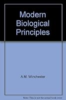 Modern biological principles B0013VQEK0 Book Cover