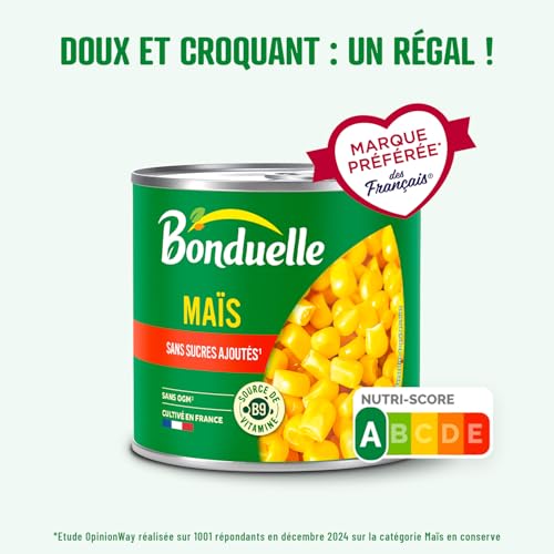 Maïs Sans Sucres Ajoutés Bonduelle MO3083680025881 – 285g - vue 5