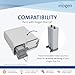 Inogen One G4 Replacement Column Pair - Oxygen Accessories - Two Removable Metal Columns - 0.63 lb., 2.21 in. W x 2.37 in. L x 5.50 in. H