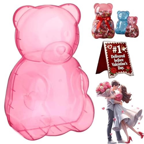 knidist Gummy Bear Container Pink 16in