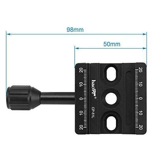 Appareil trépied rotule fixe grâce au serrage rapide Haoge CP-51L