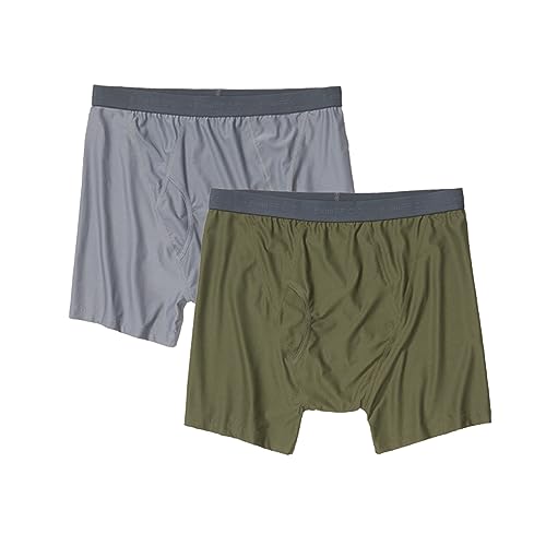 ExOfficio Men's Give-N-Go 2.0 Boxer Brief 6' - Cool and Breathable Underwear for Active Men - Pack...