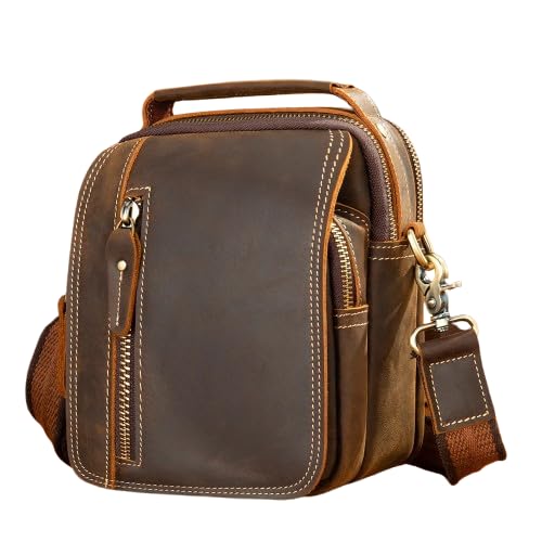 Image of Vintage Men's Satchel Crossbody Messenger Shoulder Bag Model 13