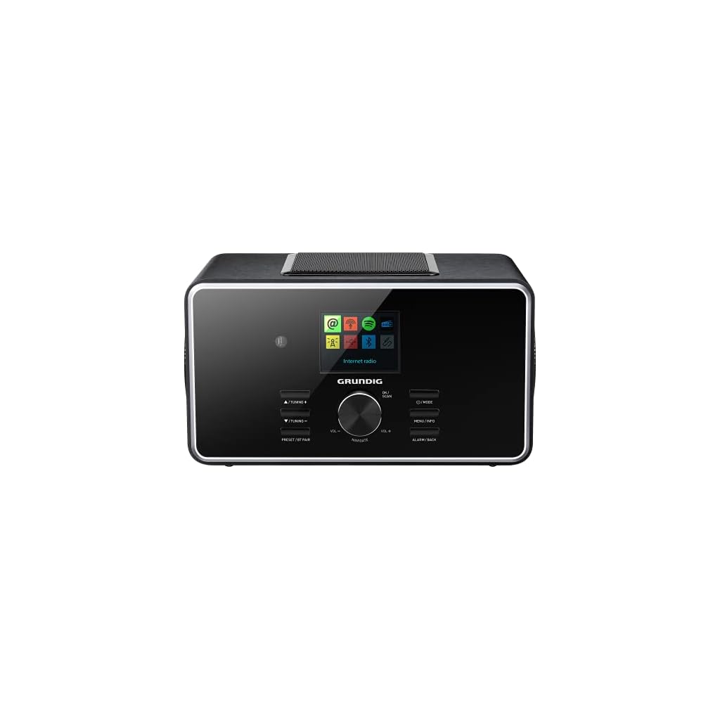 GRUNDIG GIR1090 DTR 6000 X all-in-one internet- en digitale radio, FM/RDS/DAB+/internetradio, Bluetooth, sluimerfunctie…