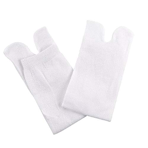 Savlot Chaussettes japonaises Tabi Unisexe Kimono Flip Flop Chaussettes Sandale Fendue Chaussette Deux Doigts de Marche pour Femmes Hommes Cover