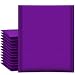 UCGOU 8.5x12 Inch Purple Poly Bubble Mailers Padded Envelopes Self Seal Mailing Envelopes Bags Pack of 25
