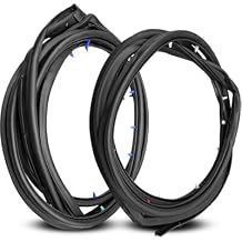 Rear Door Rubber Weatherstrip Seal Left & Right Fit for Nissan Sentra 2013 2014 2015 2016 2017 2018 2019, Replace 82830-3RA0A