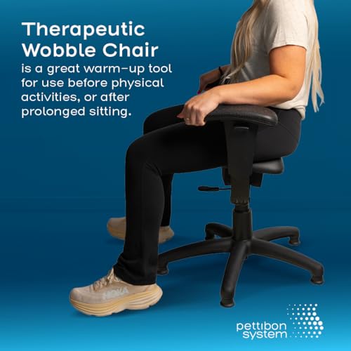 Image of Authentic Pettibon System Therapeutic Wobble Chair for Back Pain Relief, Balance and Stability.