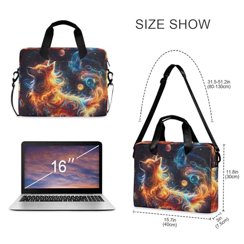 Funda para laptop ALAZA Galaxy Dog 13-15.6 pulg miniatura 4