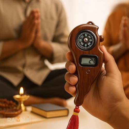 Image of 2 Pcs Mantra Jaap Mala Digital Counter Tally Counting Machine Finger Portable Hand Mini Ring Tasbih Misbaha -Different Use Naam Mantra Jaap Umpire (Multicolor)