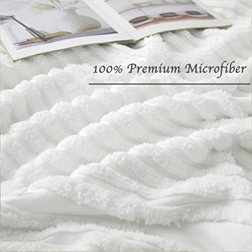 Bedazzled 5 Pieces Full/Queen Duvet Cover Set, Boho Bedding Sets For Modern Home, Tufted And Super Soft Comforter Covers, White #TOP3