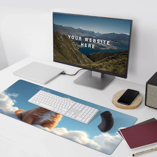 Tapis de souris de jeu grand format pour protéger le bureau de PC
