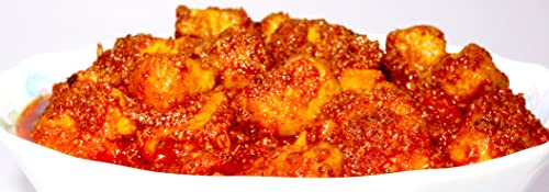Image of MAHIKA FOODS Andhra Style Homemade Fresh Boneless Guntur Chicken Pickle, Murgh Achar Authentic Taste of Tradition, Spicy, with No Added Preservatives, 500G