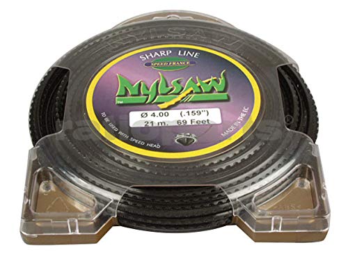 NYLSAW - Hilo de Cortar (4,0 mm, 21 m, 4 Cantos)