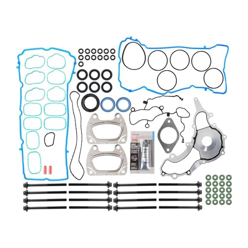 Image of KAX HS26541PT Cylinder Head Gasket Set Kit,Engine Kit Gasket Sets fit for Ram1500 /ProMaster 1500 /2500 /3500,Chrysler200 /30,Dodge Avenger /Challenger,Jeep Wrangler 3.6L 2011-2016 ES72467